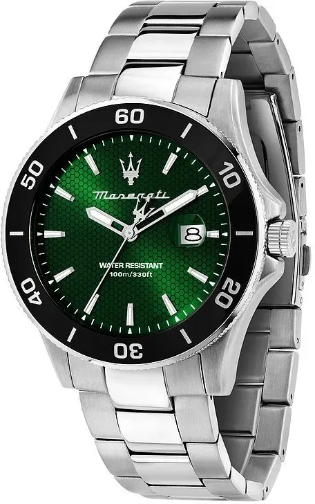 MASERATI - COMPETIZIONE - 3H GREEN DIAL SC /43 MM