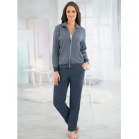 Hausanzug Gr. 40/42, blau (marine-gestreift) Damen Homewear-Sets