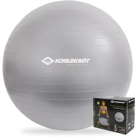 Donic Schildkröt Schildkröt Gymnastikball 55cm, (silver) KEINE FARBE 55 cm, phthalatfrei, mit Ballpumpe, silber