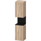 Duravit Qatego Hochschrank 40 x 176 x 36 cm Eiche Marmoriert Glas/Holz/Spanplatte
