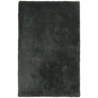 Esprit Relaxx Hochflorteppich 130 x 190 cm anthrazit/grün