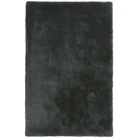 Esprit Relaxx Hochflorteppich 130 x 190 cm anthrazit/grün