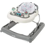 Babymoov Lauflernhilfe, Gehfrei bis 12 Monate, Lauflernwagen bis 24 Monate, inkl. Spielekonsole, zink