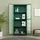 [en.casa] Vitrine Säkylä 180 x 80 x 35 cm Tannengrün