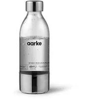 Aarke PET-Flasche 0,45 Liter polished steel