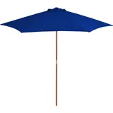furnicato Balkonschirm Ø 270 cm Blau