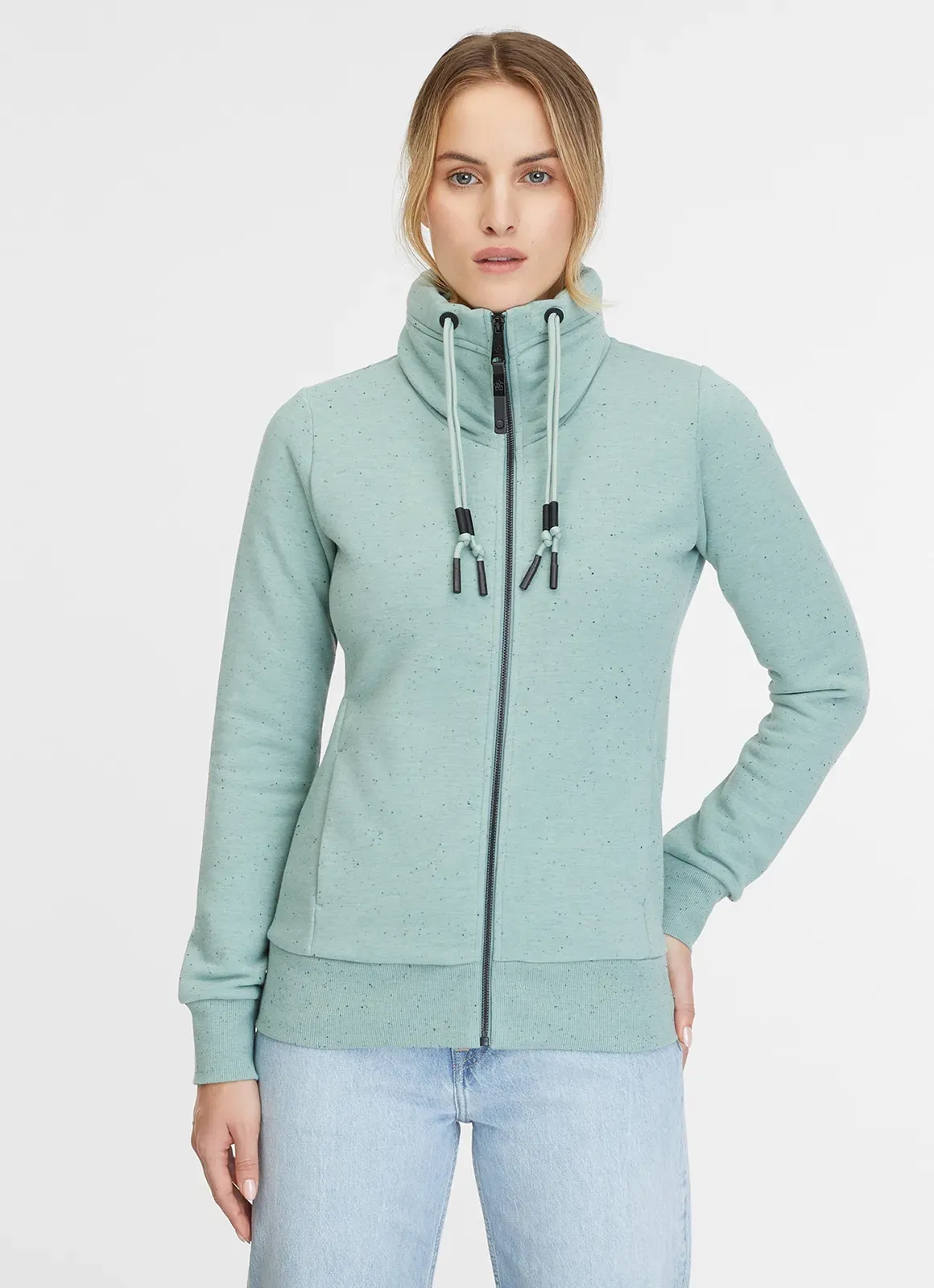 Ragwear Sweatjacke »RONETTE« Ragwear DUSTY GREEN XXXL (46)