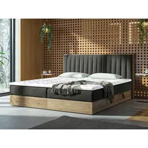 Mirjan24 Harmony 180 x 200 cm Grau/Beige