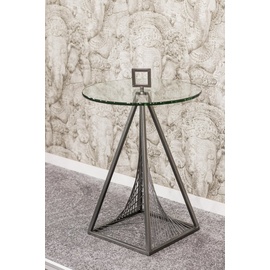 Haku-Möbel Beistelltisch grau 45,0 x 45,0 x 57,0 cm