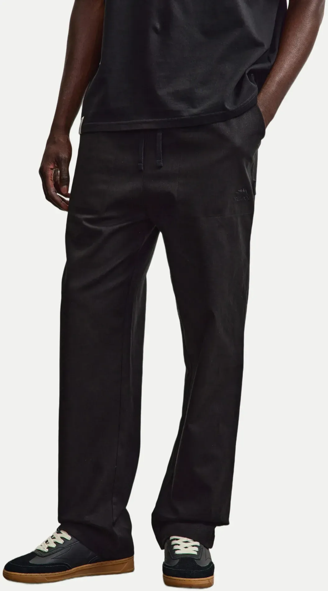 Leinenhose Cadaques Schwarz S