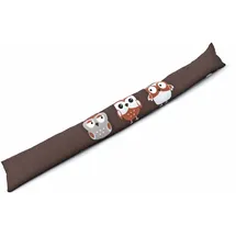 heimtexland Zugluftstopper 46 x 1 x 1 cm Braun