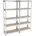 Lagerregal 170x75x30cm silber