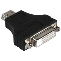 Hama DVI-HDMITM-Adapter, HDMITM-Stecker - DVI-Kupplung, geschirmt (00034617)