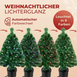 CASARIA Weihnachtsbaum Glasfaser