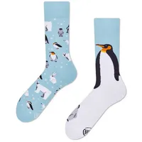 Many Mornings Frosty Friends Freizeitsocken 1 Paar cyanblau 39-42