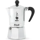 Bialetti Break 1 Tasse Silber