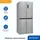 Exquisit MD365-125-040D Multi Door (362 l, 1800 mm hoch, Inoxlook)