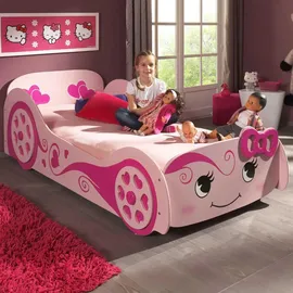 Vipack Autobett Pretty Girl 90 x 200 cm rosa