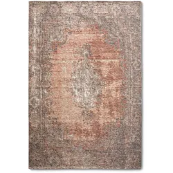 Vintage Teppich Castle 180 x 240 cm Mischgewebe Rosa Rose