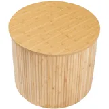 [en.casa] Ledepid Beige Bambus 48 x Ø60 cm