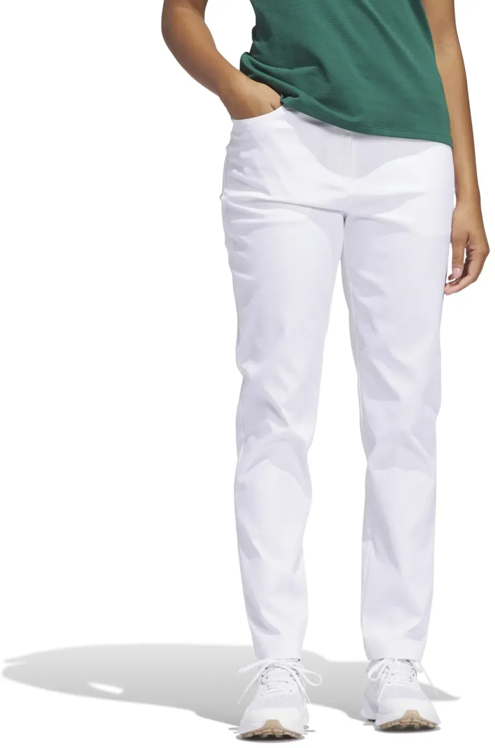 adidas Hose Ultimate 5 Pocket, weiss