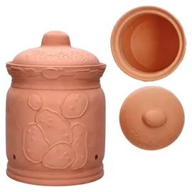 Mambocat Vorratsglas Terra Kartoffeltopf mit Deckel Ø 19,3 cm 1-tlg. Braun