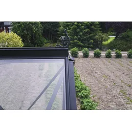 Juliana Halls Montageleisten-Set für Sicherheitsglas Icon Gardenhouse 8 m. 13 m2 Schwarz