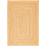 Pergamon Pergamon, Teppich, Teppich Jute Salsa Bordüre (140 x 200 cm,