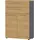 Germania Agenda Aktenschrank 80 x 40 x 120 cm grau