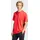 adidas Essentials 3-Streifen Single Jersey Kurzarm-T-Shirt Pure Ruby / Black S