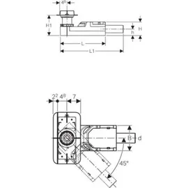Geberit Duschrinne CleanLine 0,30 m