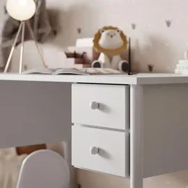 lookway Kinderschreibtisch BABUSHKA Weiß