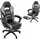 MuCoLa Gamingstuhl Drehstuhl Grau PC