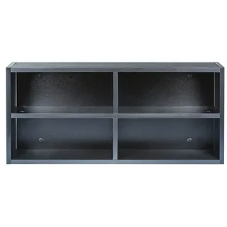 MUSIC STORE Mischpult, (CD-Shelf 180 Schwarz Stabile MDF-Holz CD-Box Aufbewahrung für 180 Slim-CDs Einfacher Aufbau Stapelbar Ideal für DJ Desk, DJ-Möbel, Vinyl Aufbewahrung), CD-Shelf 180, CD-Aufbewahrung, DJ Desk Organizer schwarz