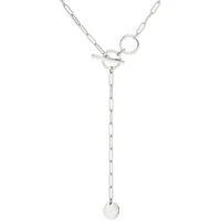 Liebeskind Berlin Kette mit Anhänger The Pearl Silber Edelstahl
