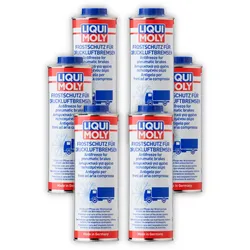 6x 1L LIQUI MOLY 1828 Frotschutzmittel Frostschutz für Druckluftbremsen
