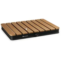 Blumfeldt Gartendusche Aluminium Teakholz 0,70 m