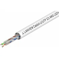 Lanview Cat6a U-UTP Network Cable (U/UTP, CAT6a, 500 m),