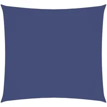 vidaXL Sonnensegel Oxford-Gewebe Quadratisch 3x3 m Blau