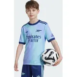 Adidas FC Arsenal 24/25 Kids Ausweichtrikot Clear Aqua / Light Flash Purple 176