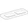 Geberit Renova Plan Doppelwaschtisch 130 x 48 cm 501713001