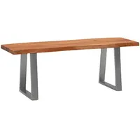 Wohnling Garderobenbank WL7.286 akazie Holz 120,0 cm