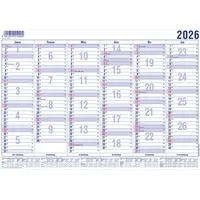 GÜSS Kalender GÜSS Tafelkalender DIN A4, 12 Monate