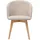 miliboo Skandinavische Stühle Stoff beige 2er Set