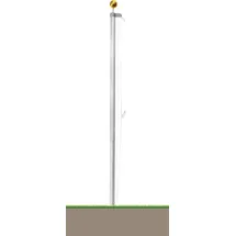 Normani Fahnenmast 6,50 m | Silber