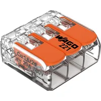 WAGO Compact-Verbindungsklemme bis 4 mm2 3-Leiter 1 St. 221-413