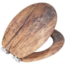 Wenko WC-Sitz Rustic Braun