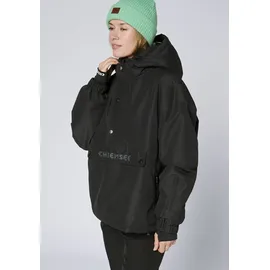 Chiemsee Outdoorjacke CHIEMSEE, Damen, Gr. XL (42), schwarz beauty, 100% Polyester, Jacken Outdoorjacke