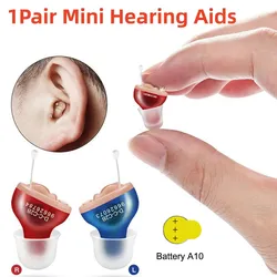 Mini Unsichtbare Hörgeräte Für Taubheit Drahtlose Kopfhörer Ohr Anpassung Werkzeuge Audio Verstärker Hörgeräte 1 Paar