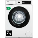 VESTEL WMI 76341 Waschmaschine 7 kg Frontlader – 1400 U/min, Energieeffizienzklasse A, Inverter-Motor, Dampffunktion, AquaStop, leise, freistehend, weiß